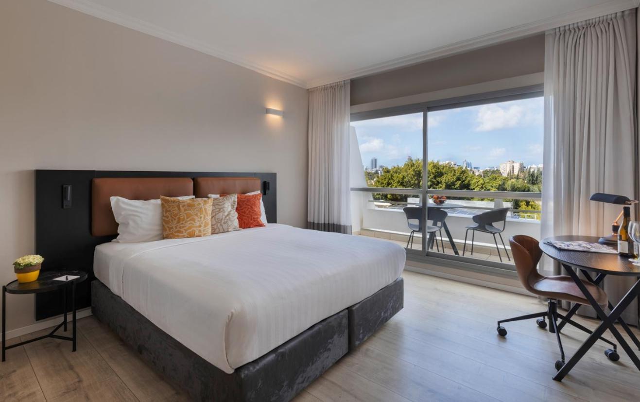 Kfar Maccabiah Business & Sport Hotel Рамат-Ган Экстерьер фото